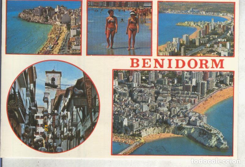 Postales: Postal 013742: Vistas varias de Benidorm, alicante - Varios
