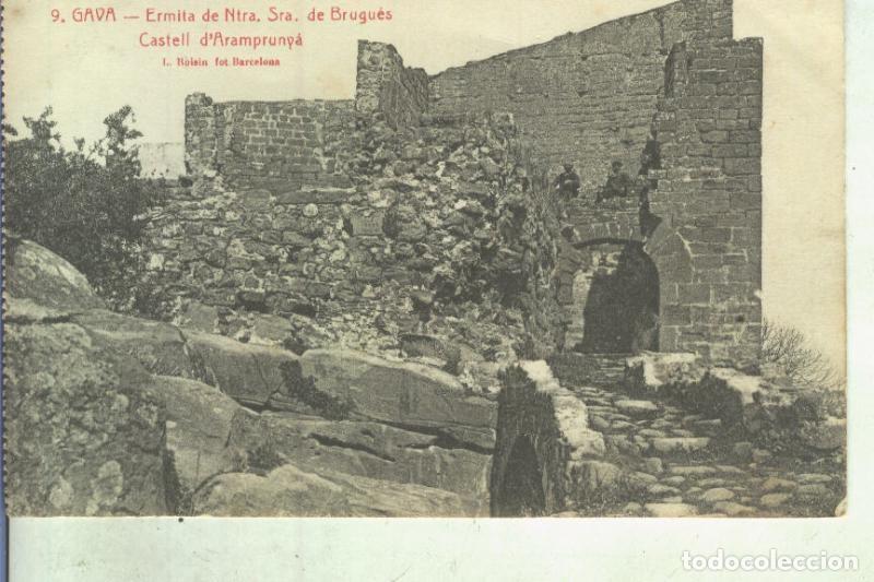 Postais: Postal 014036: Castell de Aramprunya en la ermita de Nuestra Se&ntilde;ora de Brugues en Gava, Barcelona -