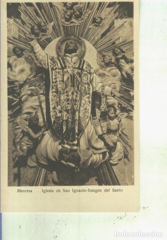Postais: Postal 013993: Imagen de San Ignacio en su iglesia de Manresa, Barcelona - Varios