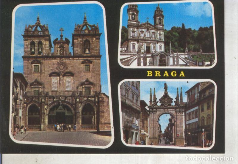 Cartoline: Postal 014153: Vistas varias de Braga, Portugal - Varios