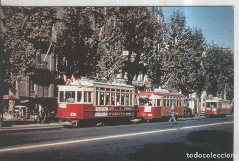 Postales: Postal 014189: Tren Tranvies de Barcelona en 1973 - Varios