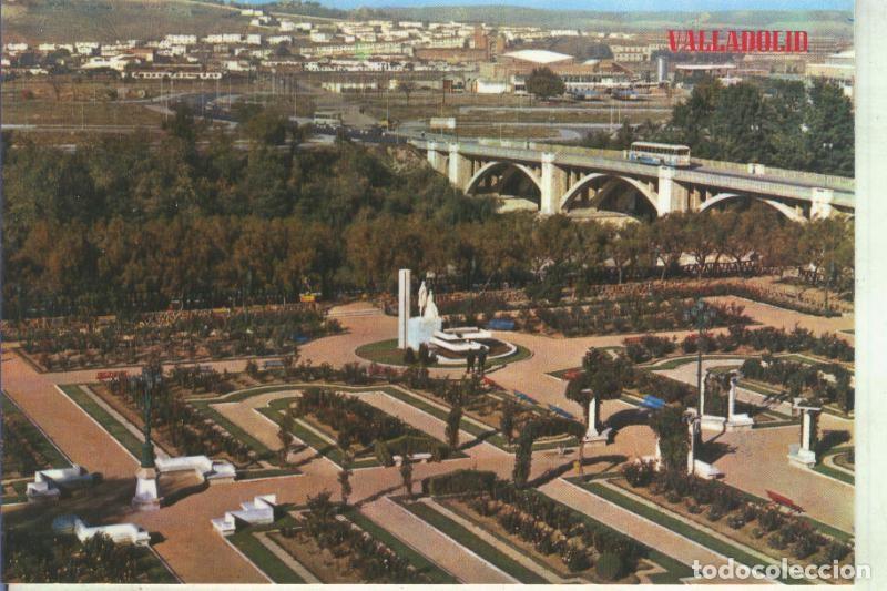 Cartoline: Postal 014275: Rosaleda y monumento a los reyes catolicos en Valladolid - Varios
