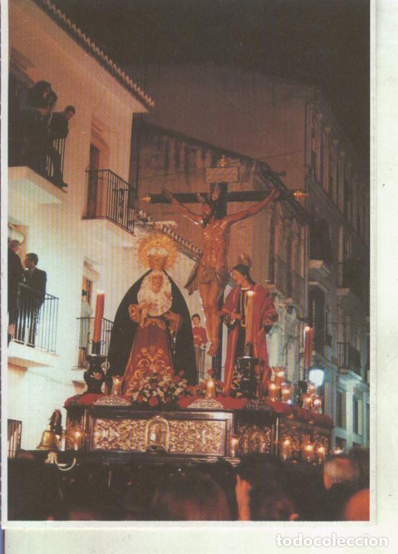Postales: Postal 014975: Semana Santa de Velez Malaga: Santisimo Cristo del Mar y Maria Stma de las Penas - Va