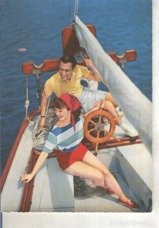 Postais: Postal 015270: Pareja en velero - Varios