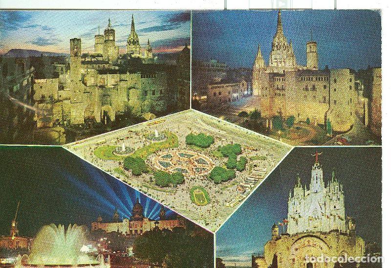 Postales: Postal 006485 : Vistas de Barcelona - Varios