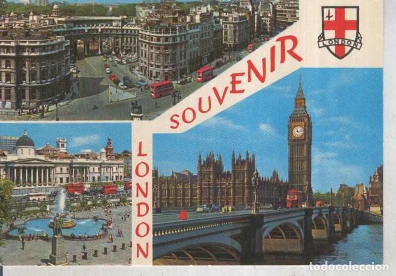 Postais: Postal 015858: Vistas varias de Londres, inglaterra - Varios