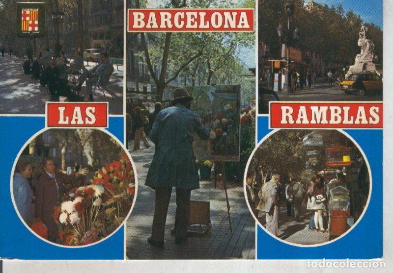 Cartoline: Postal 015920: Vistas varias de Barcelona - Varios