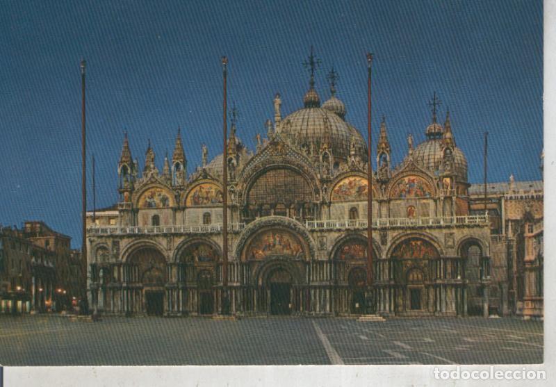 Cartoline: Postal 015838: Basilica de San Marco en Venecia, Italia - Varios