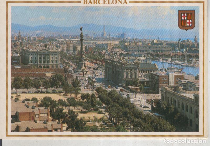 Cartoline: Postal 015941: Paseo de Colon de Barcelona - Varios
