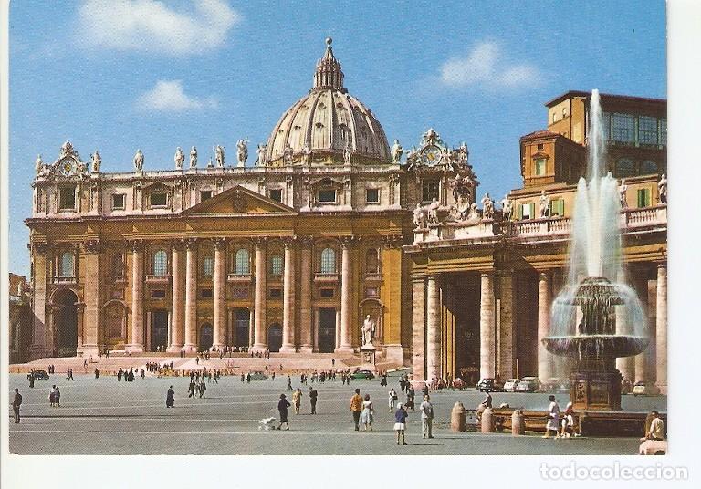 Postcards: Postal 020133 : Place Saint Pierre - Roma - Varios