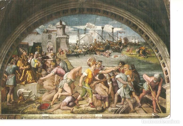 Postais: Postal 020324 : Room of the Fire, Vaticano - Varios