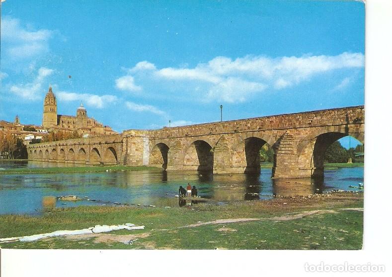Postcards: Postal 020201 : Puente Romano y Catedral - Salamanca - Varios
