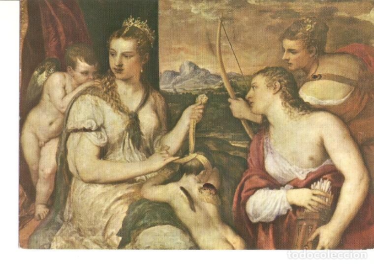 Postais: Postal 020326 : Venus verbindet Amor, Galleria Borghese - Roma - Varios