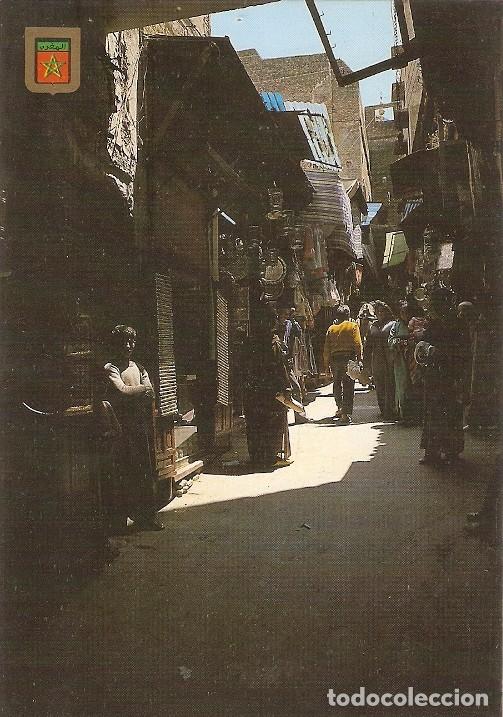 Postcards: Postal 020609 : Fes, Calle de la Medina - Varios