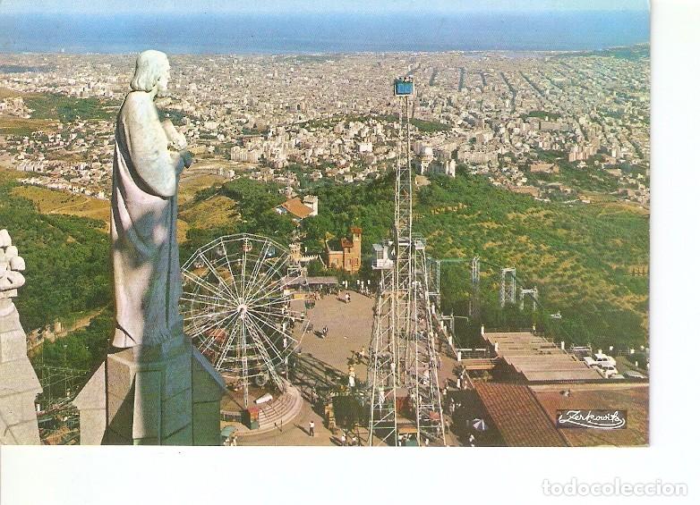 Cartes Postales: Postal 020701 : Vista general desde el Tibidabo - Barcelona - Varios