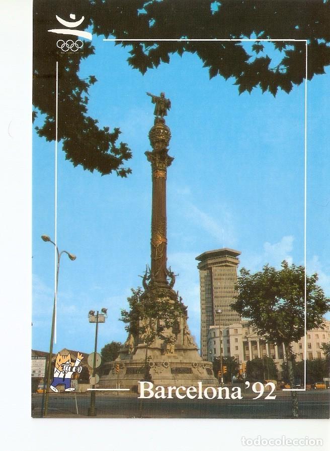 Postcards: Postal 020736 : Colon. Aquell home. Coleccion Olimpica Barcelona 95 - Varios