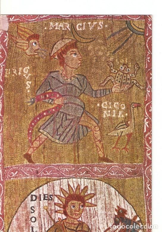 Cartoline: Postal 020965 : Tapiz representacion del mes de marzo - Gerona - Varios