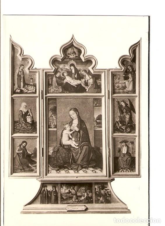 Postcards: Postal 020971 : Triptico de la Virgen de la leche, Museo Prov. De Bellas Artes - Valencia - Varios