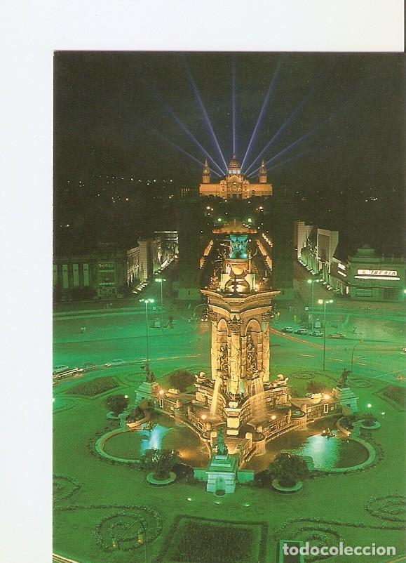 Cartoline: Postal 020819 : Plaza Espa&ntilde;a en Barcelona - Varios