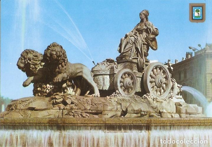 Postales: Postal 020872 : La Cibeles Madrid - Varios