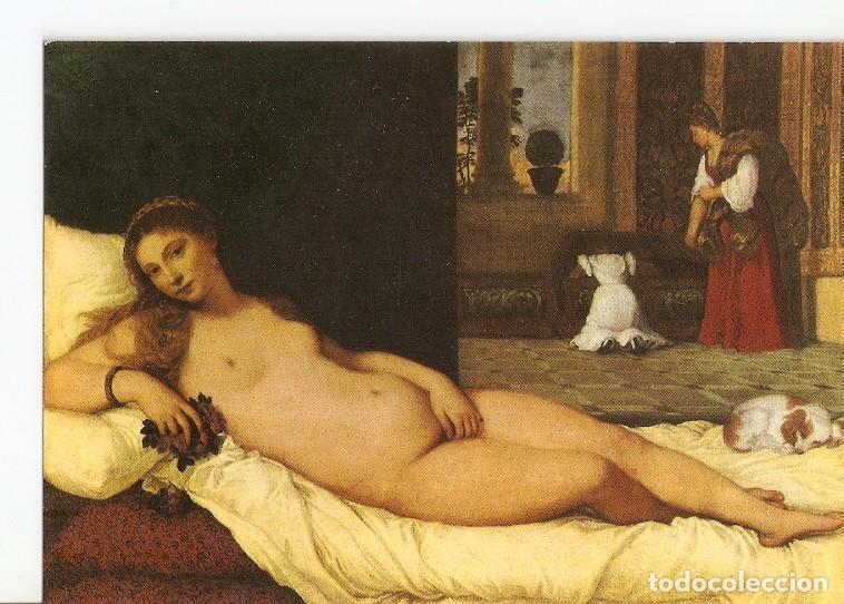 Postkarten: Postal 021345 : Venus couchee, Tiziano Vecellio - Varios
