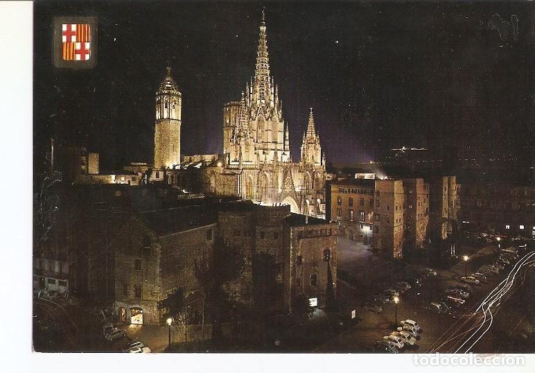 Postkarten: Postal 021786 : La Catedral y Barrio Gotico - Barcelona - Varios