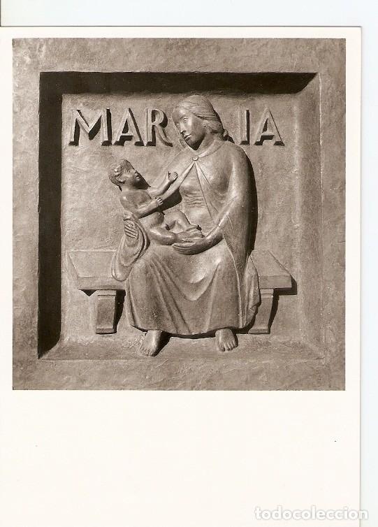 Postais: Postal 021933 : Maria, Grossm&uuml;nster Z&uuml;rich, Bibelt&uuml;re von Otto M&uuml;nch - Varios