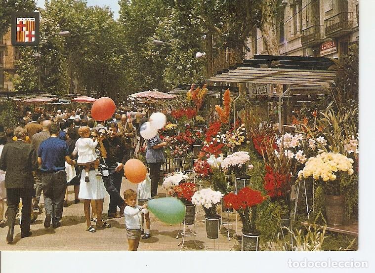 Postais: Postal 022485 : Rambla de las Flores - Barcelona - Varios