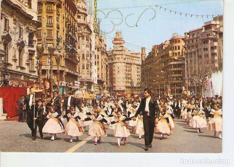 Postkarten: Postal 022519 : Desfile fallero, Valencia - Varios