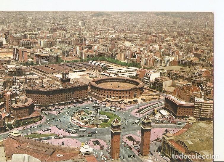 Postkarten: Postal 022535 : Plaza Espa&ntilde;a - Barcelona - Varios