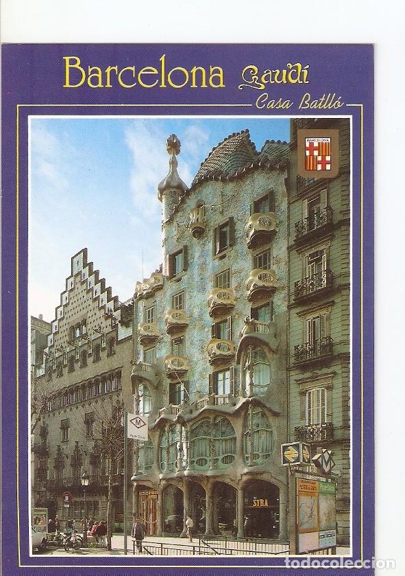 Cartoline: Postal 022930 : Casa Batllo, Barcelona - Varios