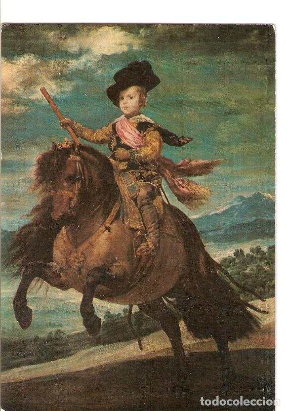 Postales: Postal 022869 : El Principe Baltasar Carlos a Caballo, Velazquez - Varios
