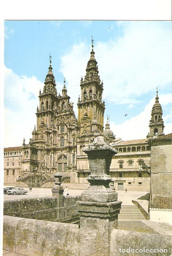 Postales: Postal 022914 : Catedral: Fachada del Obradoiro, Santiago de Compostela - Varios