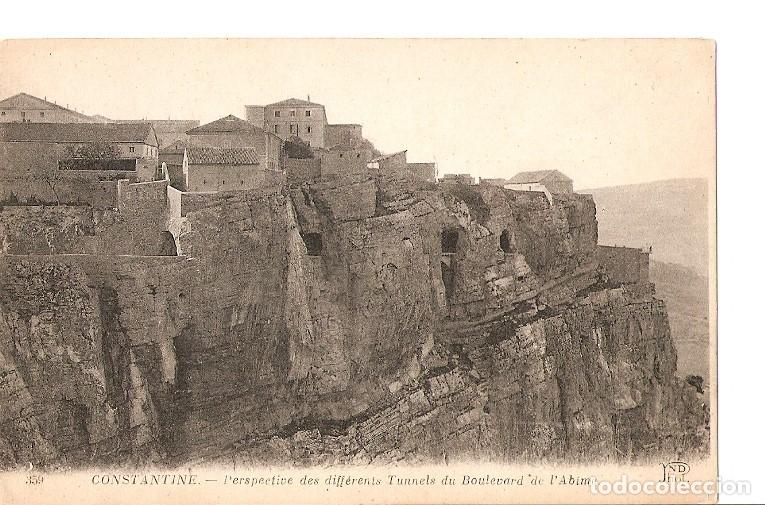 Postkarten: Postal 023083 : Constantine - Perspective des differents Tunnels du Boulevard de lAbime - Varios