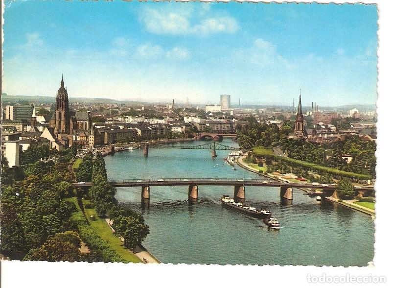 Postcards: Postal 023179 : Frankfurt, Mainpartie mit Dom - Varios