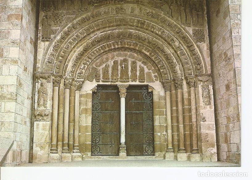 Cartoline: Postal 023198 : Monasterio de Leyre (Navarro), portico s. XI-XII, n&ordm;6 - Varios