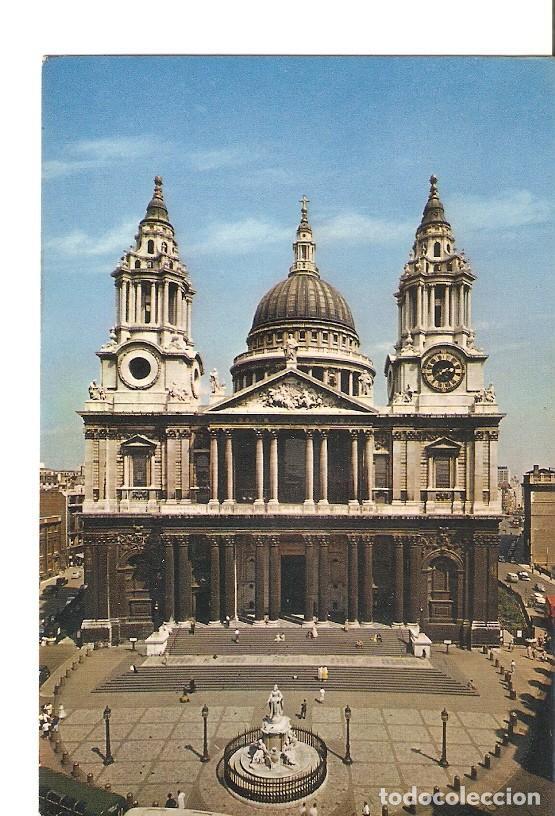 Postcards: Postal 023353 : The West Front, St. Pauls cathedral London - Varios
