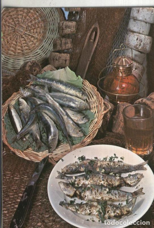Postkarten: Postal 003768l: Platos tipicos: Sardinas estilo Santurce - Varios