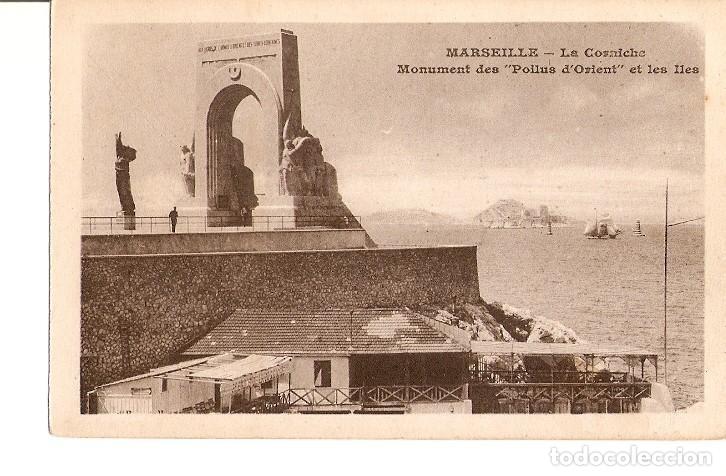 Postais: Postal 022356 : Marseille - La Cosniche Monument des Polius dOrient et les Iies - Varios