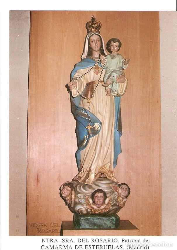 Postales: Postal 026877 : Ntra. Sra. Del Rosario. Patrona de Camarma de Esteruelas (Madrid) - Varios