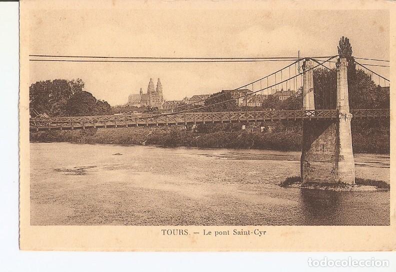 Postkarten: Postal 027005 : Tours. Le point Saint-Cyr - Varios