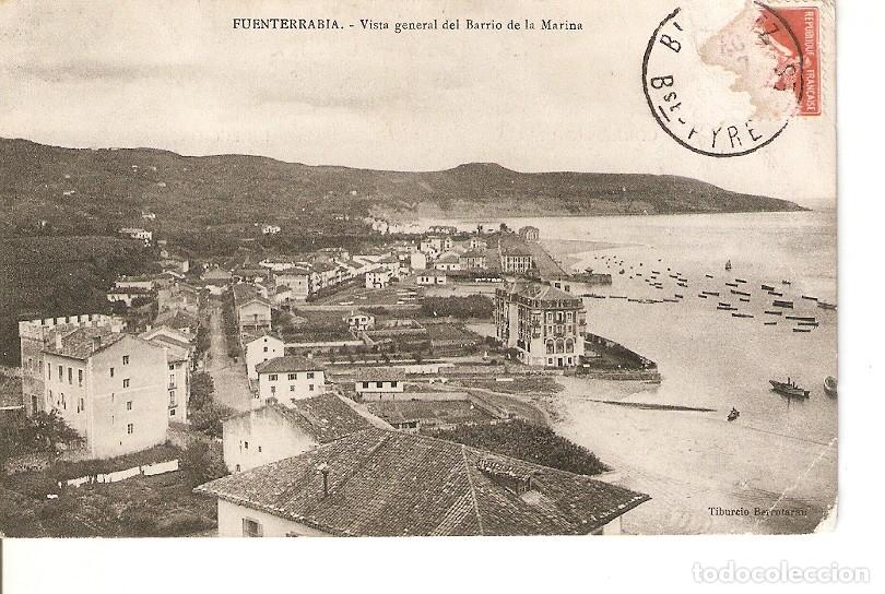 Postcards: Postal 027055 : Fuenterrabia. Vista general del Barrio de la Marina - Varios