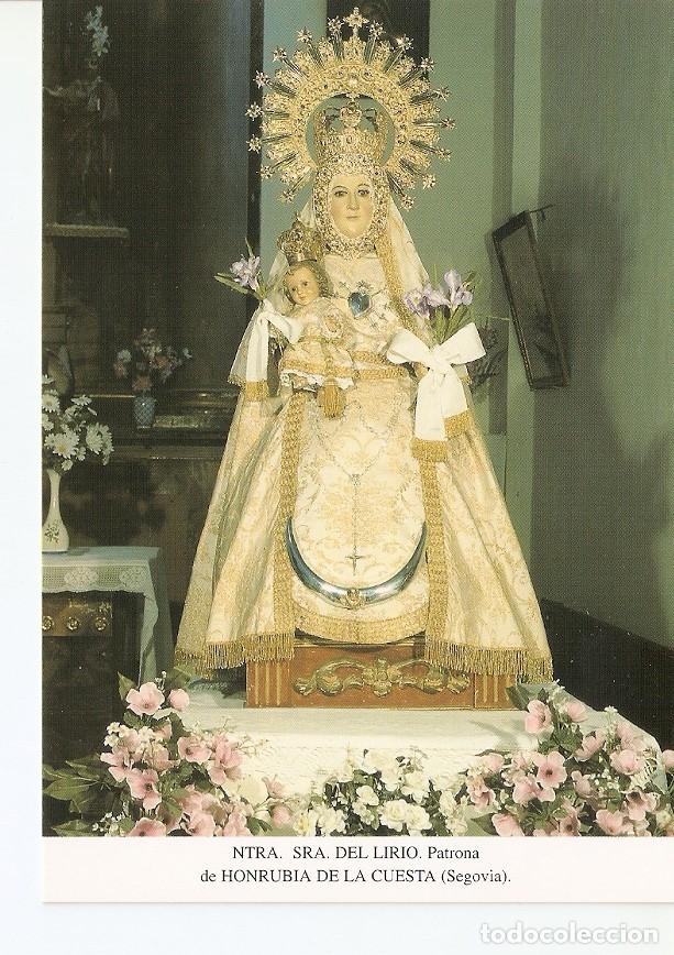 Cartoline: Postal 027225 : Ntra. Sra. Del Lirio, Patrona de Honrubia de la Cuesta (Segovia) - Varios