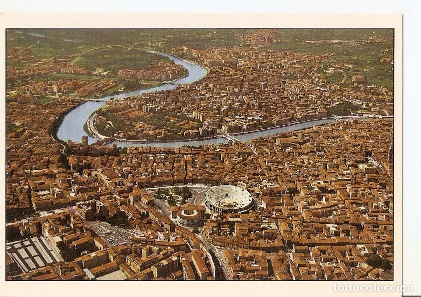 Postkarten: Postal 027603 : Aerial view, Verona - Varios