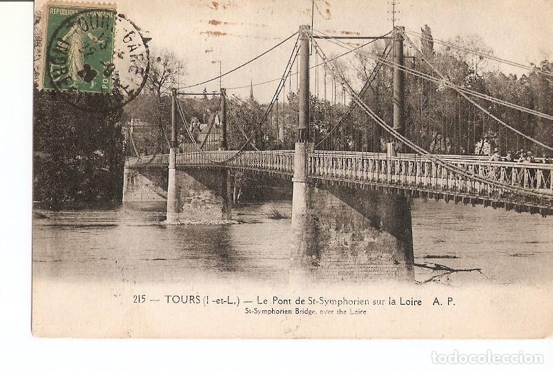 Postais: Postal 027747 : Tours, Le Pont de St-Symphorien sur la Loire A.P. - Varios