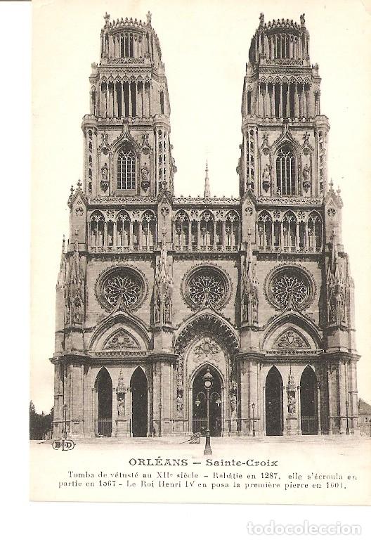 Postais: Postal 027646 : Orleans - Sainte-Croix - Varios
