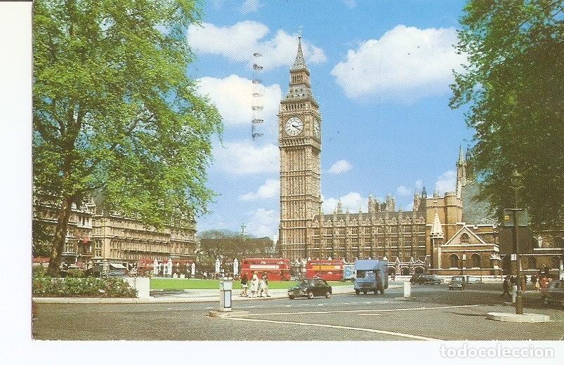 Postkarten: Postal 027758 : Big Ben & Parliament Square, London - Varios