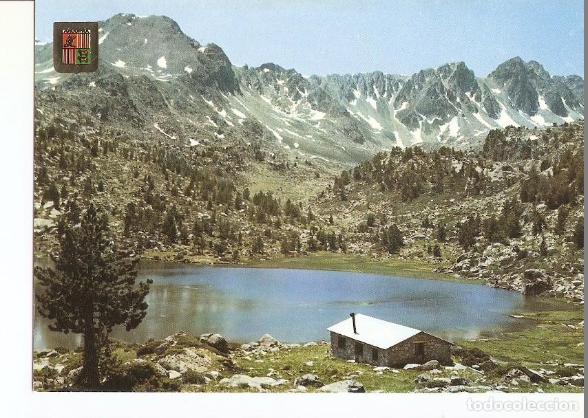 Postales: Postal 028002 : Valls DAndorra, Lago Els Pessons - Varios