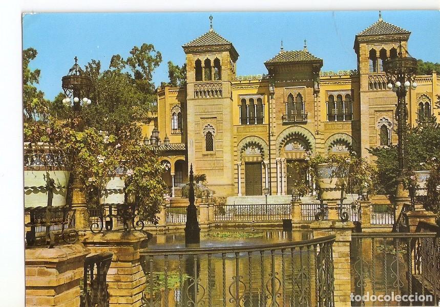 Postcards: Postal 027968 : Pabellon Mudejar (Plaza de America), Sevilla - Varios