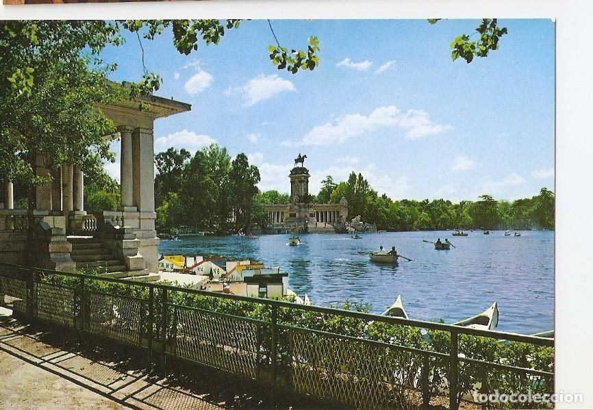 Postcards: Postal 028319 : Madrid. Estanque del Retiro - Varios